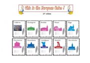 This is the European Union - 27 Capital Cities - cards (part 2 )