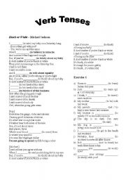 English worksheet: Verb Tenses