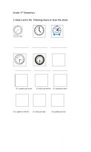 English worksheet: TIME