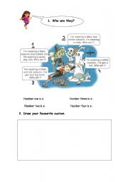 English worksheet: Halloween