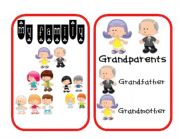 English Worksheet: Family Flashcards