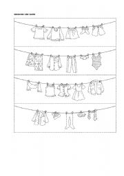 English Worksheet: Clothes