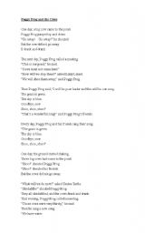 English worksheet: Poggy Frogs and Cows