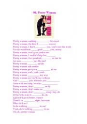 English Worksheet: PRETTY WOMAN