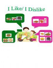 English worksheet: Likes and Dislikes