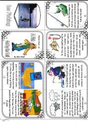 English Worksheet: Phonics Book 9: ai focus. A Fish Got by the Tail