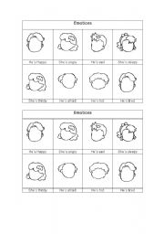 English Worksheet: Feelings