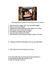 English Worksheet: The Truman Show Part 2