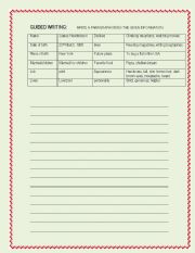 English worksheet: CAN YOU  WRITE-----