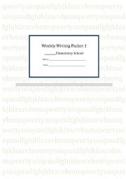 English Worksheet: Descriptive Writing Packet: A Room in my House