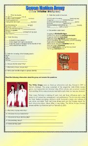 English Worksheet: Seven Nation Army (The White Stripes)