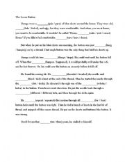 English worksheet: Choose the correct word worksheet, 