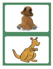 English Worksheet: Flashcards - Animals 04/04