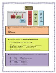 English worksheet: Pronouns