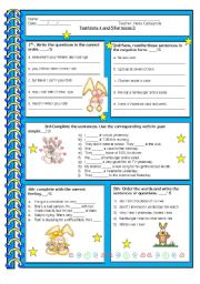 English Worksheet: Past Simple Regular and Irregular Verbs