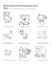 Domestic Animal - ESL worksheet by bivhu Domestic Animal - ESL worksheet by bivhu