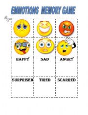 English Worksheet: feelings