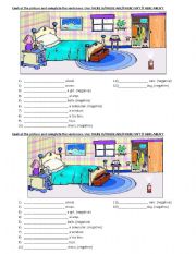English Worksheet: Is there any Cd?