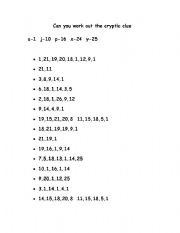 English Worksheet: Countries Cypher