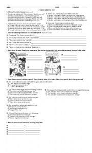 English Worksheet: General Test