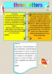 English worksheet: dear kids