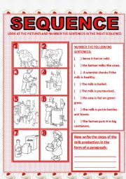 English Worksheet: SEQUENCE # 3