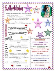 English Worksheet: Rollerblades - Eliza Dollitle