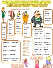 comparatives and superlatives