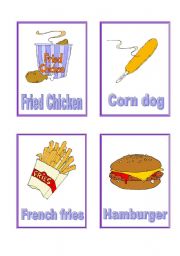 English Worksheet: Food Part 2