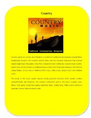 Music Genre 3 ( Country)