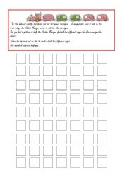 English worksheet: Problem solving