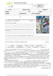 English Worksheet: Consumerism