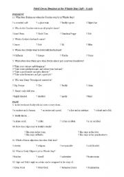 English Worksheet: Fried Green Tomatoes at the Whistle Stop Cafe - A Quiz