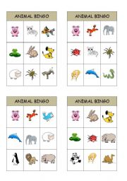 English Worksheet: animals part 1