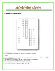 English Worksheet: Reference words