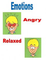 English Worksheet: Emotions