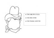 English Worksheet: Parts of the face