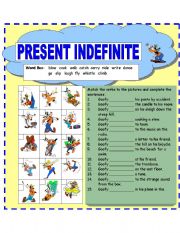 English Worksheet: Present Continuous Tense