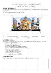 English Worksheet: Hoodwinked