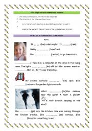 English Worksheet: Simple Past tense