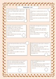 English Worksheet: Unscramble the stanzas