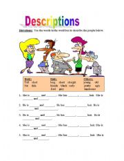 Descriptions