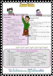 English Worksheet: Grammar Revision