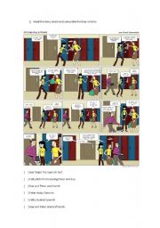 English Worksheet: Introducing a friend