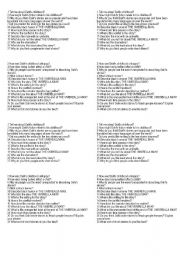 English Worksheet: THE UMBREALLA MAN: questions about the short story by Roald Dahl