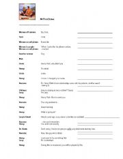 English Worksheet: 50 First Dates