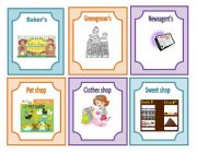 English Worksheet: Shops