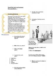 English Worksheet: Reading practice- textual genre.