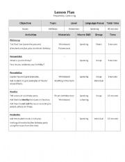 English Worksheet: Nouns