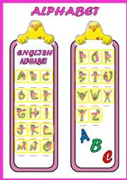 English Worksheet: Alphabet